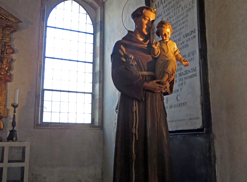 Saint and Child Figure